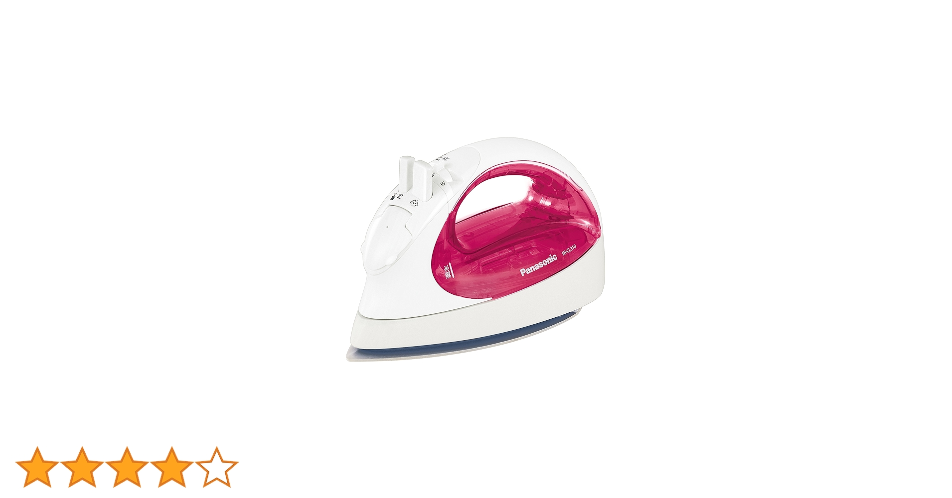 Amazon | パナソニック コードレススチームアイロン ピンク NI-CL310-P